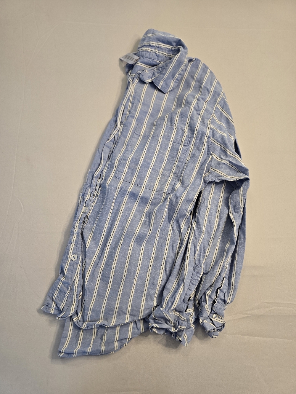 Auden Long Sleeve Pajama Shirt Size Medium